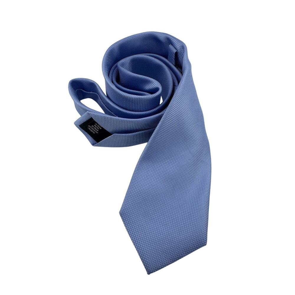 Croft & Barrow Light Blue Solid Men’s Necktie — Elegant Classic 60" x 3"